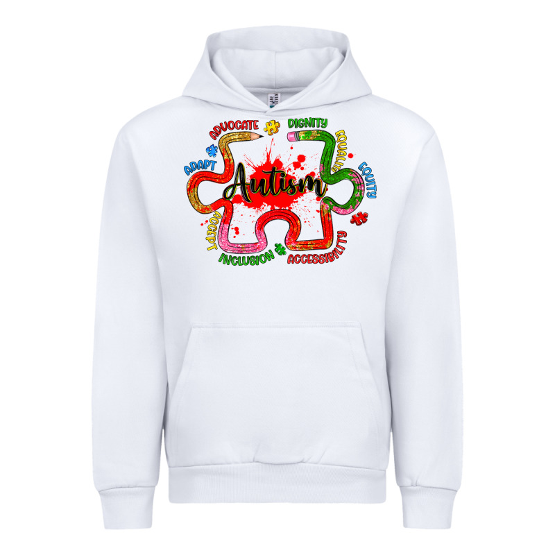 Autism Teacher Pencil Urban Hoodie by Artiststas | Teevron