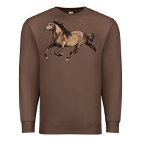 Chestnut Missouri Fox Trotter horse Premium Sweatshirt - LillyAllenDesigns