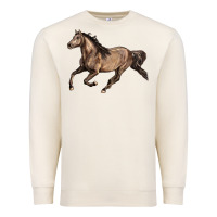 Sandshell Missouri Fox Trotter horse Premium Sweatshirt - LillyAllenDesigns