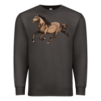 Smoke Missouri Fox Trotter horse Premium Sweatshirt - LillyAllenDesigns