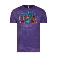 Cloud Purple teach your heart out Vintage Tee - texasbilliewilder