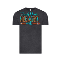Vintage Black teach your heart out Vintage Tee - texasbilliewilder