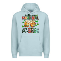 Blue Mist its the most wonderful time for a year Premium Hoodie - MaliasSmallBusiness