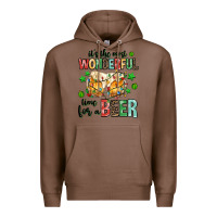 Chestnut its the most wonderful time for a year Premium Hoodie - MaliasSmallBusiness