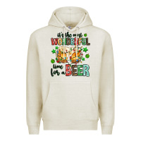 Oatmeal Heather its the most wonderful time for a year Premium Hoodie - MaliasSmallBusiness