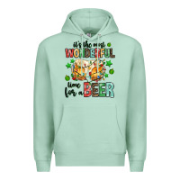 Seafoam its the most wonderful time for a year Premium Hoodie - MaliasSmallBusiness