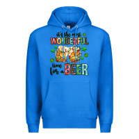 True Royal its the most wonderful time for a year Premium Hoodie - MaliasSmallBusiness