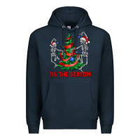 Navy tis the season Premium Hoodie - AdoDesignShop
