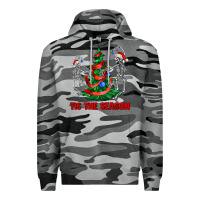 Slate Camo tis the season Premium Hoodie - AdoDesignShop