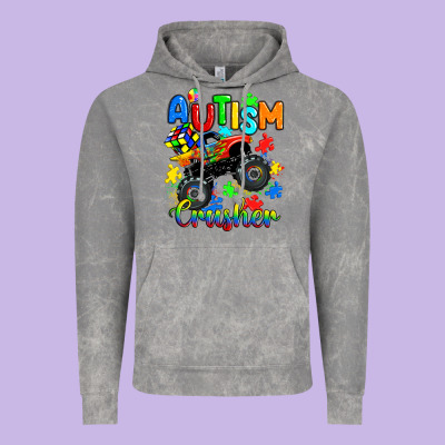 Vintage Hoodie autism crusher