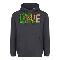 Smoke love luck with clover Heavyweight Hoodie - NancyCooperArtShop