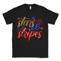 Black stars and stripes Classic Tee - HRA Design Shop