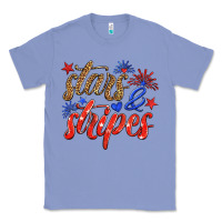 Colony Blue stars and stripes Classic Tee - HRA Design Shop