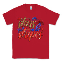 Red stars and stripes Classic Tee - HRA Design Shop