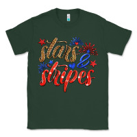 Sports Green stars and stripes Classic Tee - HRA Design Shop