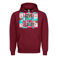 Burgundy give cancer the boot Zipper Hoodie - JahusDesignShop