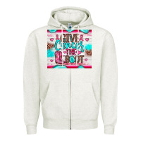 Oatmeal Heather give cancer the boot Zipper Hoodie - JahusDesignShop