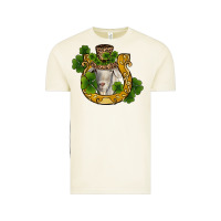 Vintage Arctic st patricks day goat horseshoe shamrock Vintage Tee - RanaPortraitStore