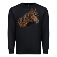 Black missouri horse Premium Sweatshirt - LillyAllenDesigns