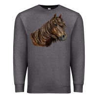 Charcoal Heather missouri horse Premium Sweatshirt - LillyAllenDesigns
