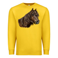 Lemon missouri horse Premium Sweatshirt - LillyAllenDesigns