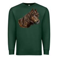 Sports Green missouri horse Premium Sweatshirt - LillyAllenDesigns