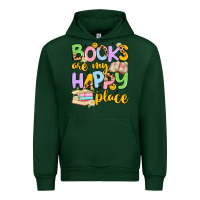 Forest Green books are my happy place Urban Hoodie - Artiststas