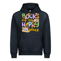 Navy books are my happy place Urban Hoodie - Artiststas