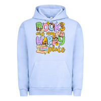 Pigment Grape Ice books are my happy place Urban Hoodie - Artiststas