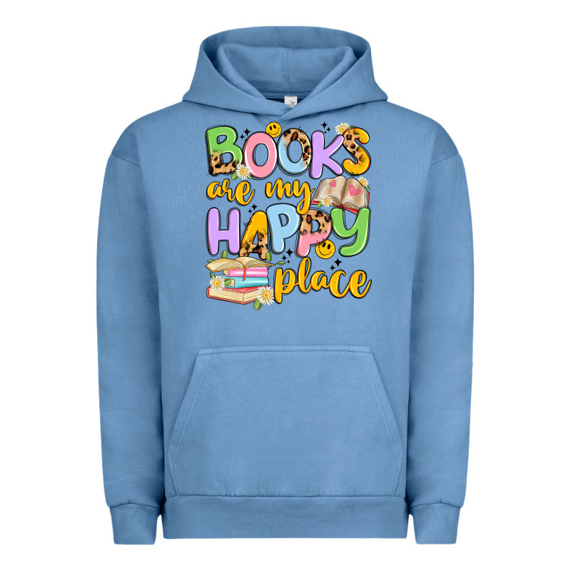 Books Are My Happy Place Urban Hoodie by Artiststas | Teevron
