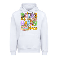 White books are my happy place Urban Hoodie - Artiststas