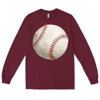 Burgundy baseball fa element Long Sleeve Tee - FaDigitalArtStudio