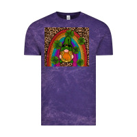 Cloud Purple st patricks day gnomes shamrock rainwow Vintage Tee - RanaPortraitStore