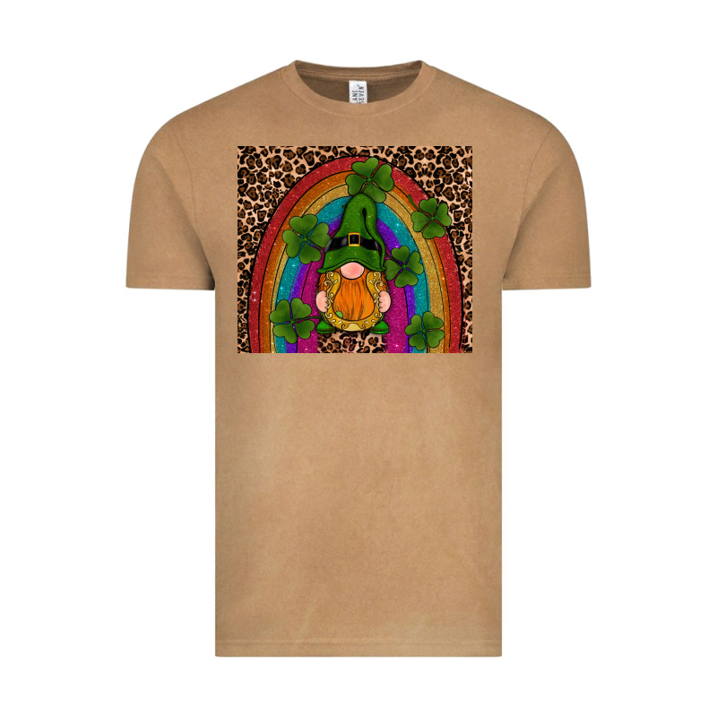 St Patricks Day Gnomes Shamrock Rainwow Vintage Tee by RanaPortraitStore | Teevron