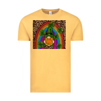 Vintage Mustard st patricks day gnomes shamrock rainwow Vintage Tee - RanaPortraitStore