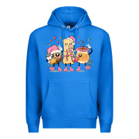 True Royal mexican christmas pan dulce cartoon characters Premium Hoodie - MaliasSmallBusiness