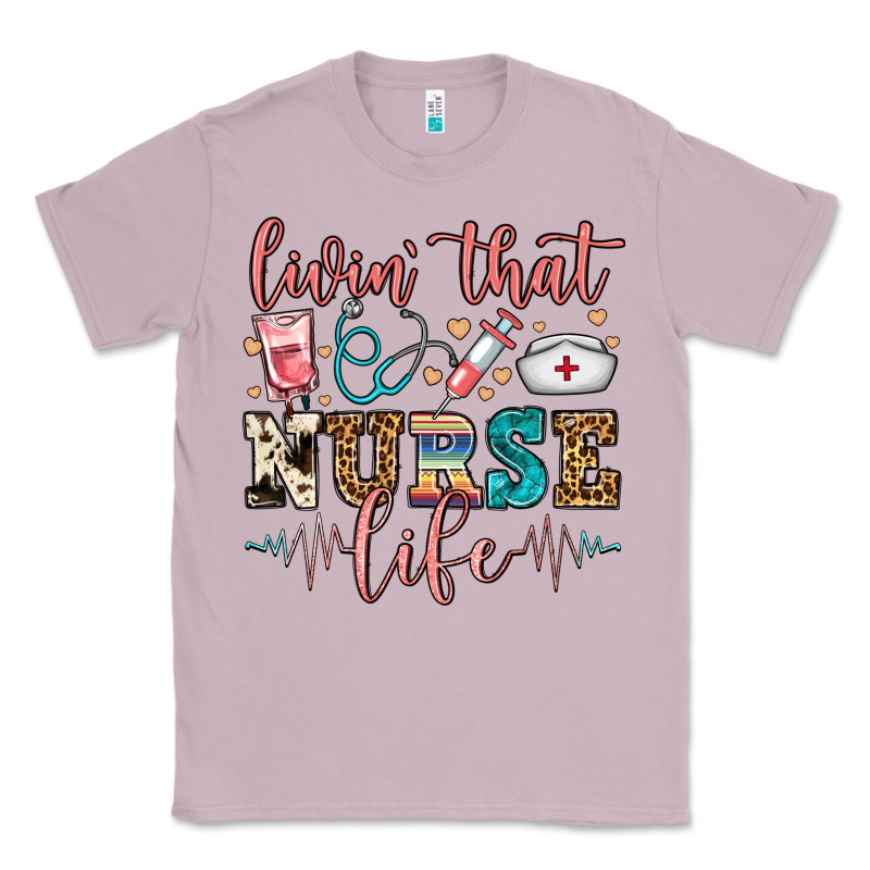 Livin' That Nurse Life Classic Tee by FaDigitalArtStudio | Teevron