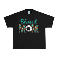 Black western blessed mom with soccer Urban Heavy Tee - texasbilliewilder