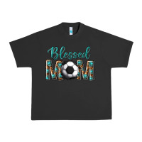 Pigment Black western blessed mom with soccer Urban Heavy Tee - texasbilliewilder