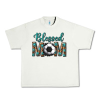 Pistachio western blessed mom with soccer Urban Heavy Tee - texasbilliewilder
