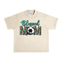 Sandshell western blessed mom with soccer Urban Heavy Tee - texasbilliewilder