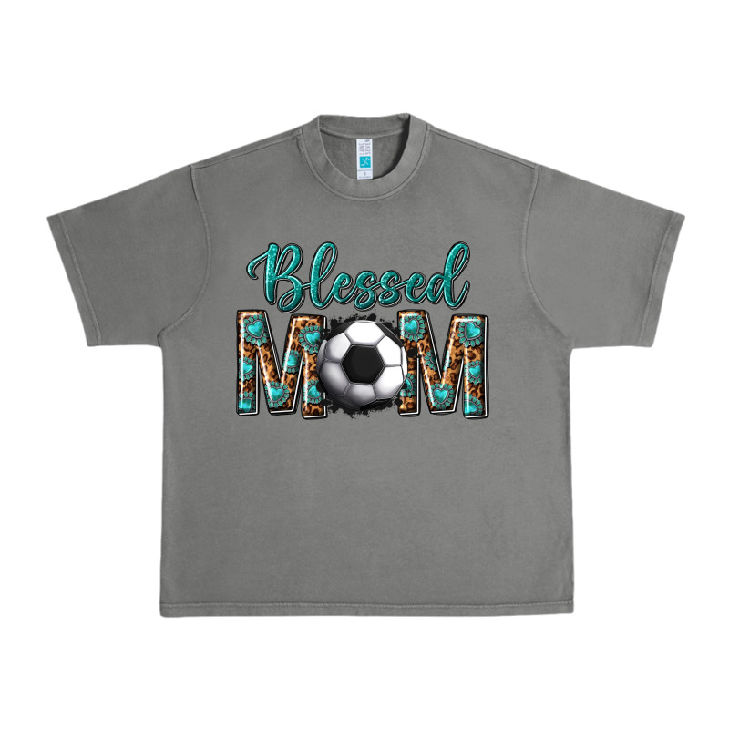 Western Blessed Mom With Soccer Urban Heavy Tee by texasbilliewilder | Teevron