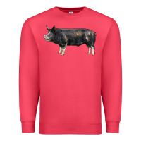 Cardinal berkshire pig Premium Sweatshirt - LillyAllenDesigns
