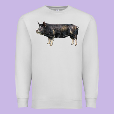 Berkshire Pig Premium Sweatshirt Designed By Lillyallendesigns