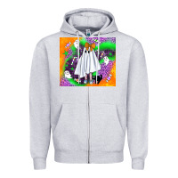 Heather Grey cute ghost halloween tumbler Zipper Hoodie - BundleAndBundleShop