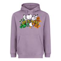 Lavender ireland flag Heavyweight Hoodie - NancyCooperArtShop