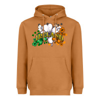 Meerkat ireland flag Heavyweight Hoodie - NancyCooperArtShop