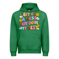 Emerald bit of a mess but doin' my best Urban Hoodie - Artiststas