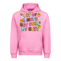 Fuchsia Pink bit of a mess but doin' my best Urban Hoodie - Artiststas