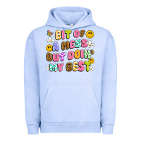 Pigment Grape Ice bit of a mess but doin' my best Urban Hoodie - Artiststas